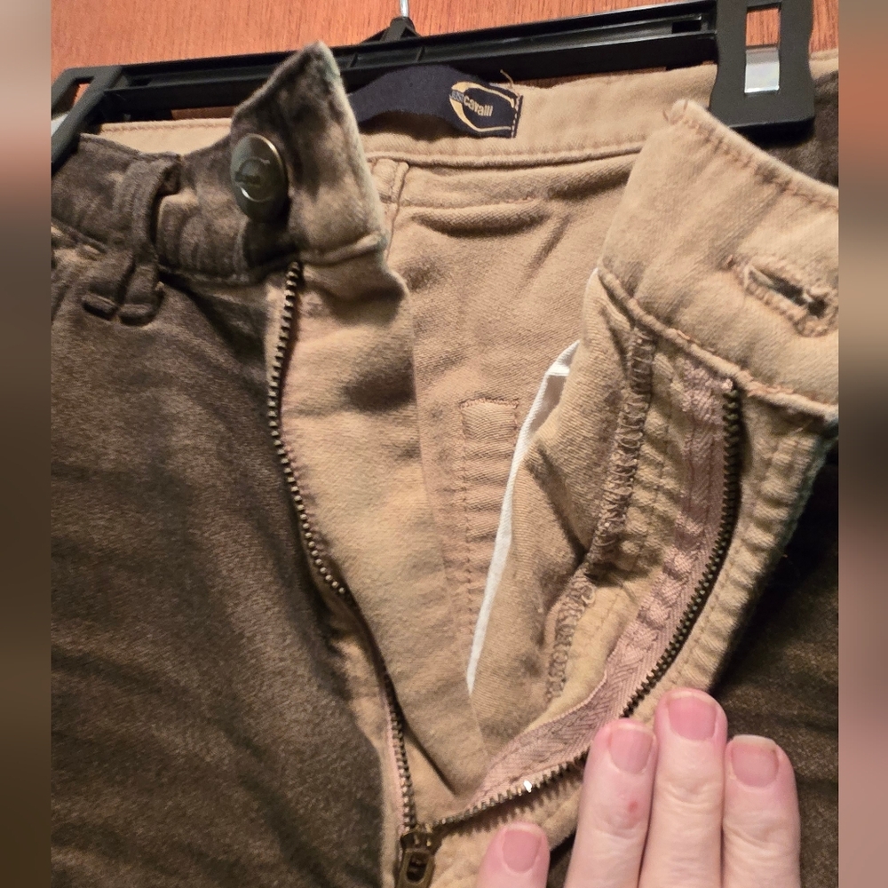 Just Cavalli RARE Brown&Tan Art Fade Vintage Cotton Pants UNISEX EU52 US36"/33" - Picture 13 of 16